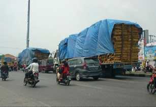 Usai Pengerjaan Jalan Kubang Raya, Mobil Bertonase Besar tak Boleh Melintas Dalam Kota