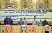 DPRD Pekanbaru Gelar Rapat Paripurna Jawaban Pemerintah Terhadap Pandangan Umum Fraksi LKPj 2022