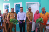 Pj Wako Pekanbaru Resmikan Rumah dalam Program Bedah Rumah CSR Angkasa Pura Indonesia