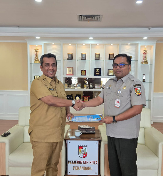 Pj Walikota Pekanbaru Roni Rakhmat Tunjuk Zarman Candra Sebagai Plh Sekdako