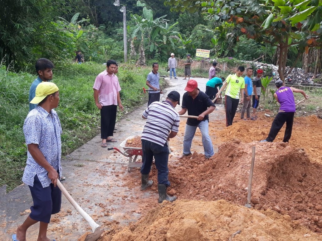 Sukseskan MTQ Tingkat Kelurahan, Warga Bambu Kuning Goro Bersama