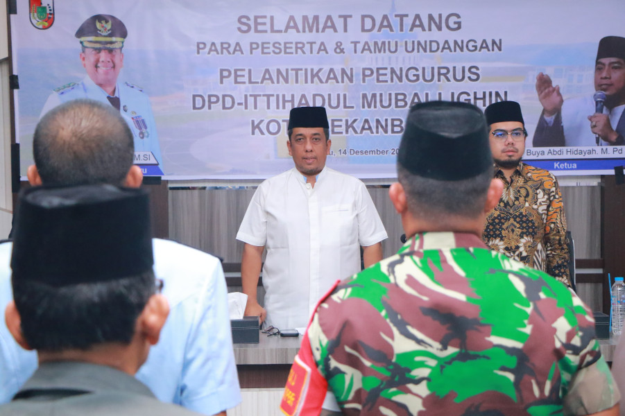 Hadiri Pelantikan DPD IM Pekanbaru, Pj Wako Pekanbaru: Semoga dapat Menjalankan Amanah