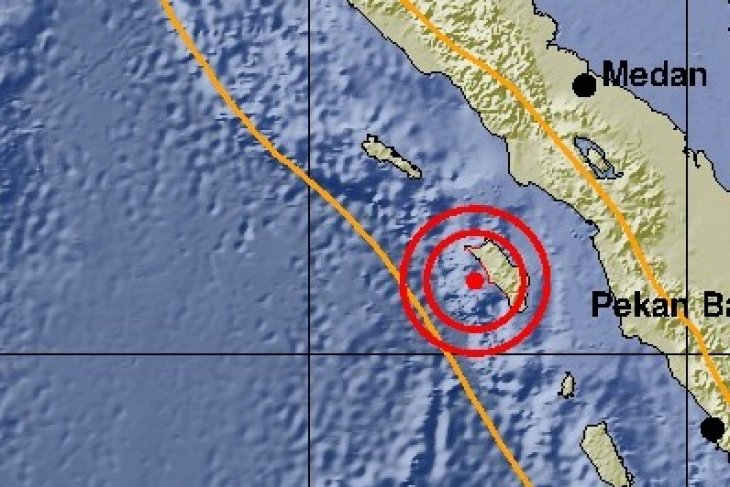 Gempa Sumatera Bagian Utara tak Picu Tsunami