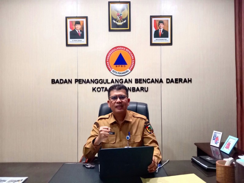 BPBD Tangani 49 Kejadian Kebakaran Lahan di Pekanbaru