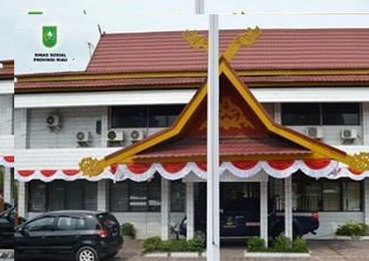 Aliran Listrik Kantor Dinsos Riau Diputus PLN