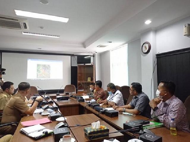 Komisi IV Hearing Dinas PUPR Tentang Master Plan Penanganan Banjir Pekanbaru